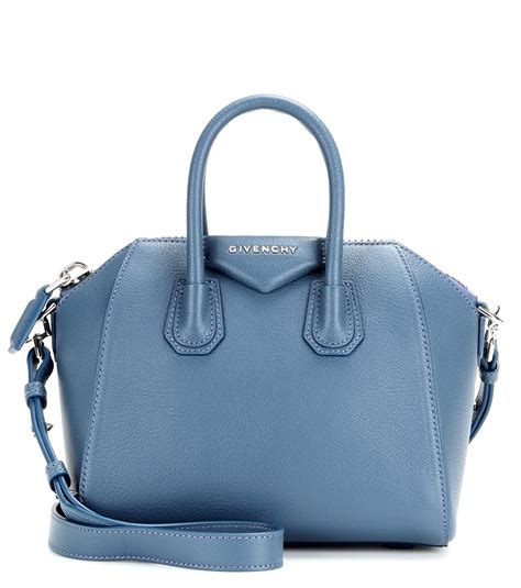 givenchy antigona peacock blue|Givenchy antigona mini.